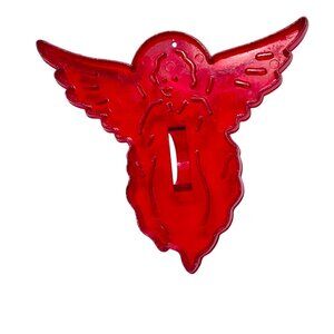 Vintage Red Nativity Angel Cookie Cutter Made In USA By HRM